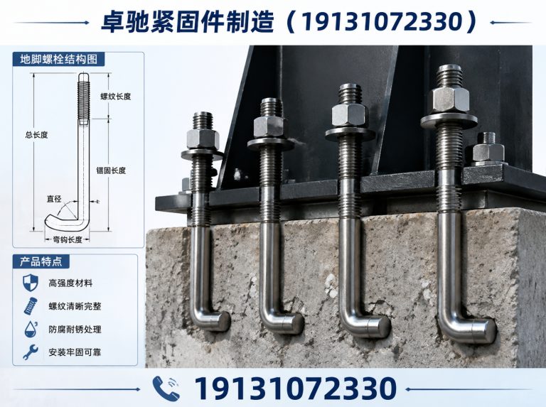 峰峰矿区地脚螺栓展示图